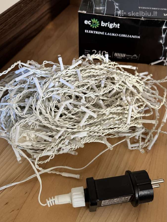 Elektrinė vidaus girlianda 240 lempučių - nuotraukos Nr. 18