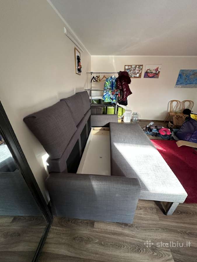 Vimle Triviet sofa/lova,gunnared klasikine pilka - nuotraukos Nr. 5