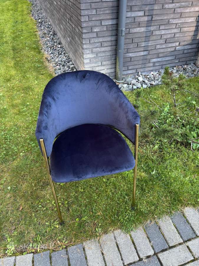 Veliūriniai krėslai - kėdės - nuotraukos Nr. 4