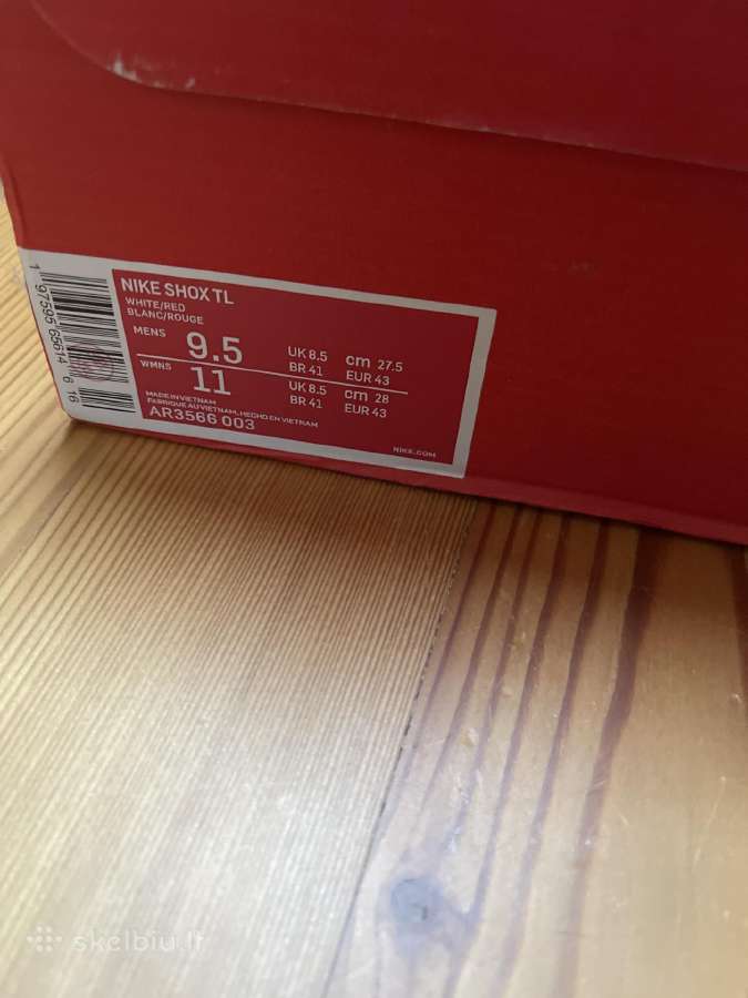 Nike Shox Tl kedai, Us 9.5 / Eu 43 - nuotraukos Nr. 2
