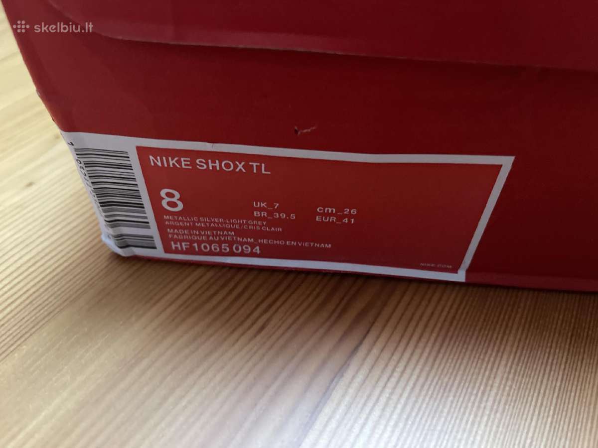 Nike Shox Tl kedai, Us 8 / Eu 41 - nuotraukos Nr. 2