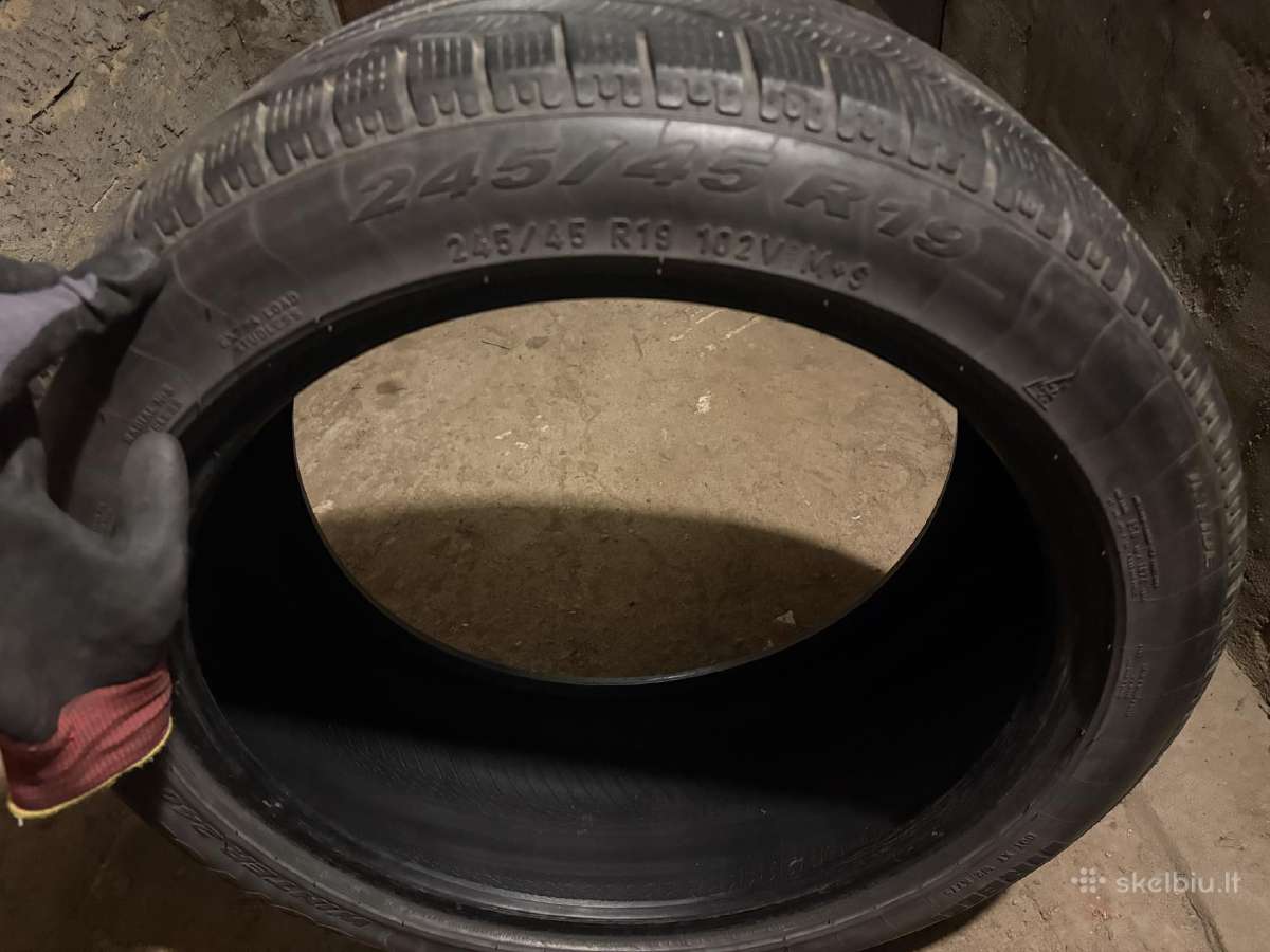 Parduodu 245x45r19 M+s Pirelli Sotozero - nuotraukos Nr. 2