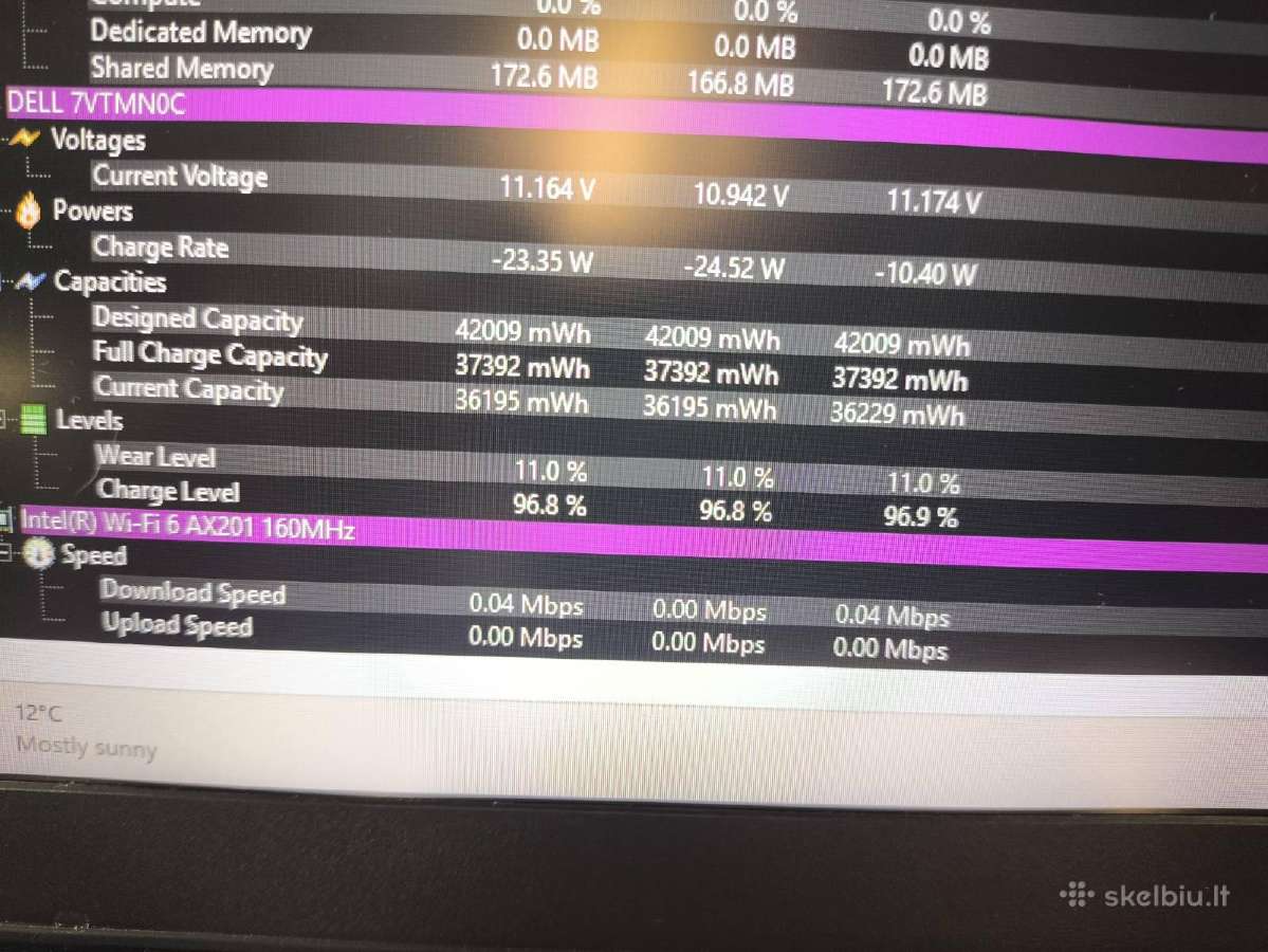 Latitude 5510 15.6 Ips i5-10210u 8gb 256gb 11% - nuotraukos Nr. 6