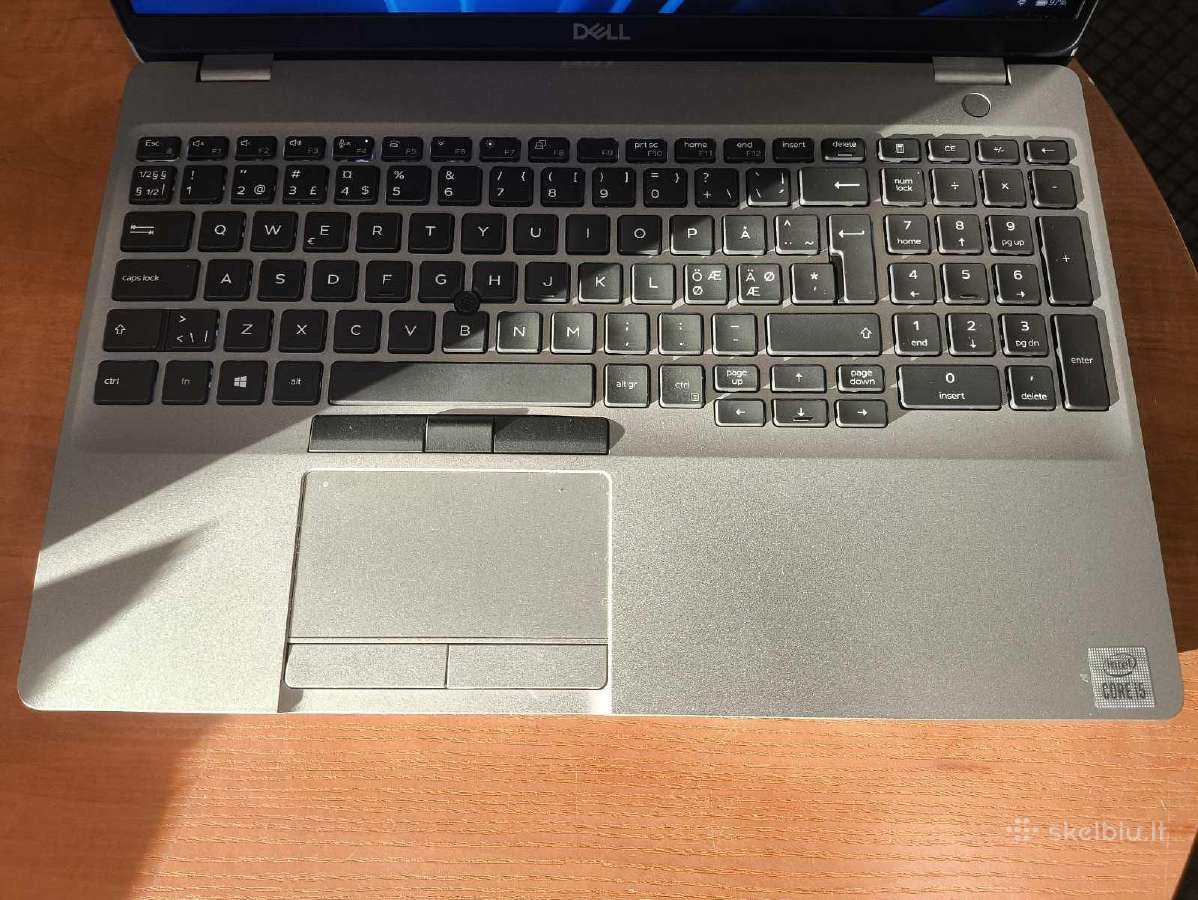 Latitude 5510 15.6 Ips i5-10210u 8gb 256gb 11% - nuotraukos Nr. 2