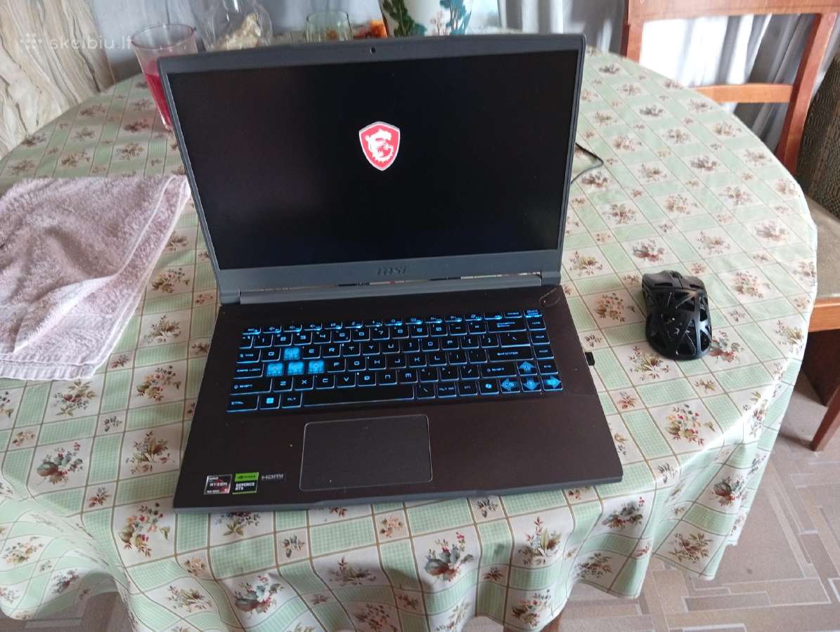 Parduodamas žaidimų kompiuteris Msi Thin15 - nuotraukos Nr. 5