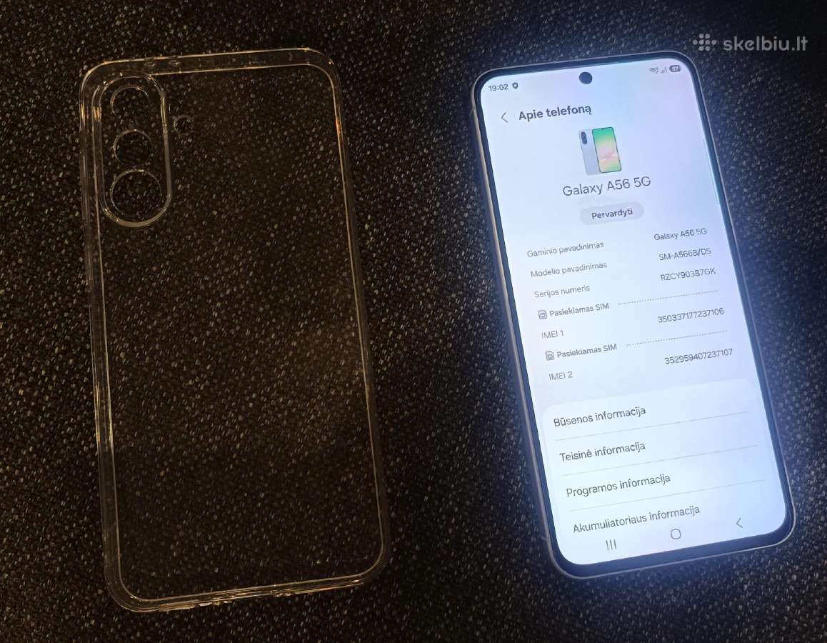 Samsung Galaxy A56 5G - nuotraukos Nr. 3