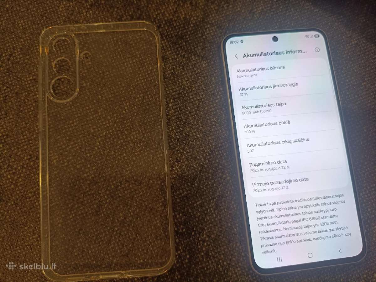 Samsung Galaxy A56 5G - nuotraukos Nr. 4
