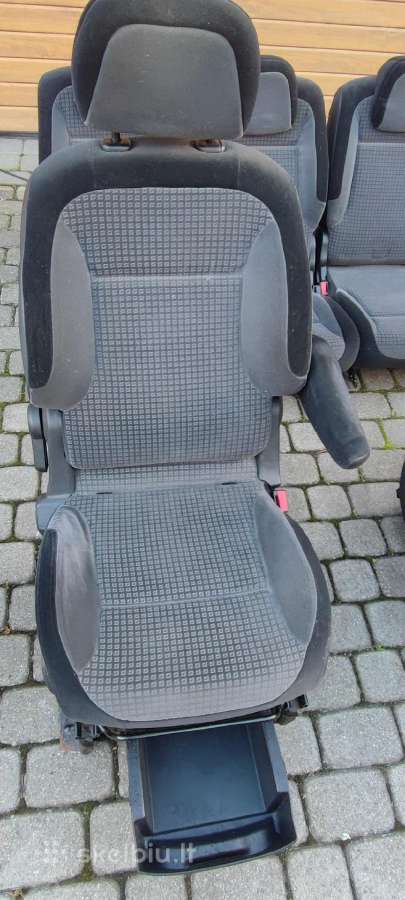 Citroen Berlingo, Peugeot Partner 08-18 salonas - nuotraukos Nr. 3