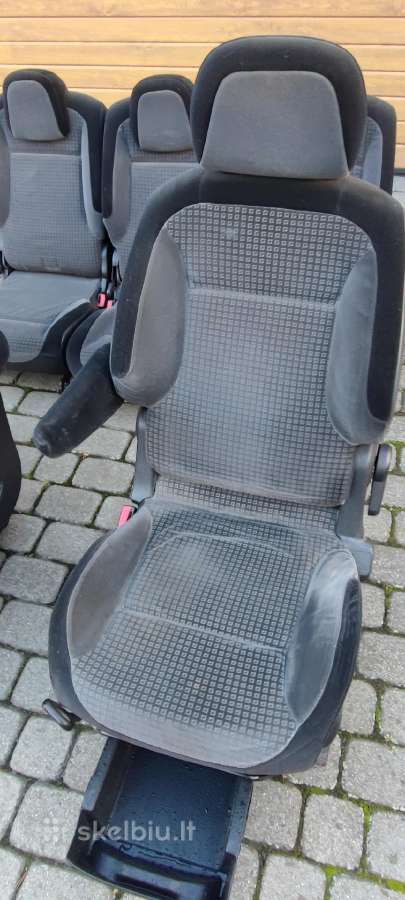 Citroen Berlingo, Peugeot Partner 08-18 salonas - nuotraukos Nr. 4