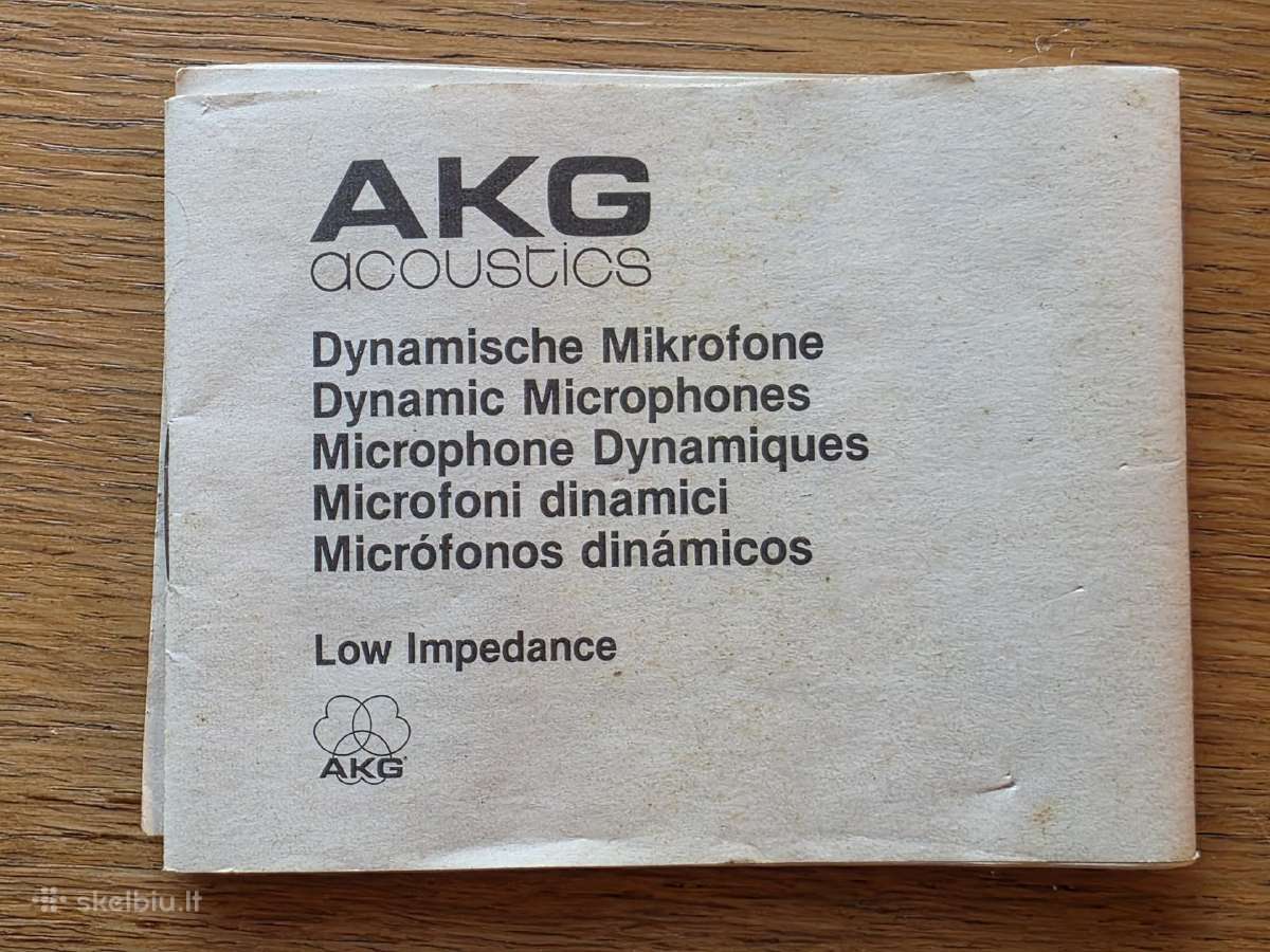 Akg D95s - nuotraukos Nr. 2