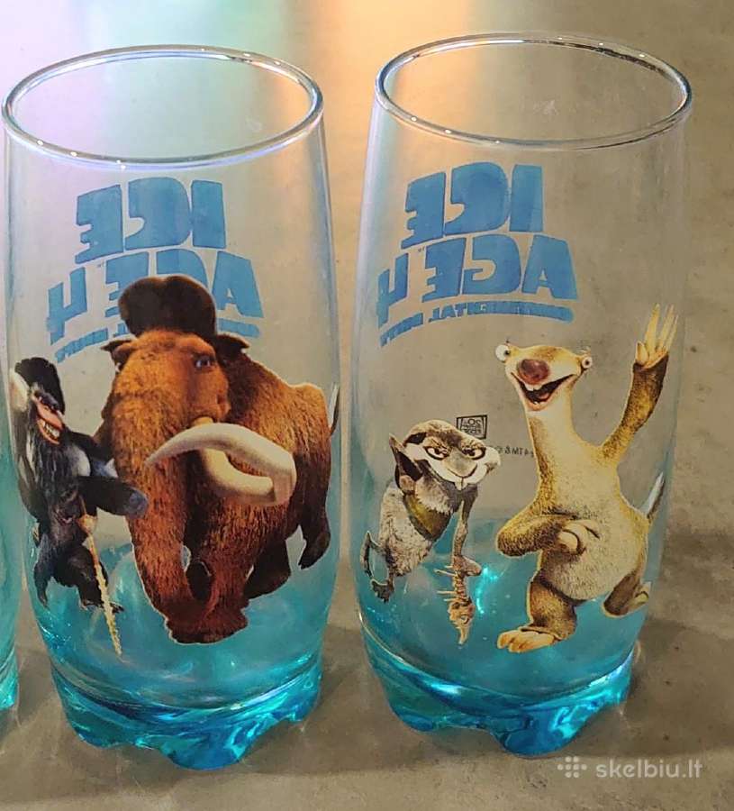 Ice age 4 stiklinės - nuotraukos Nr. 2