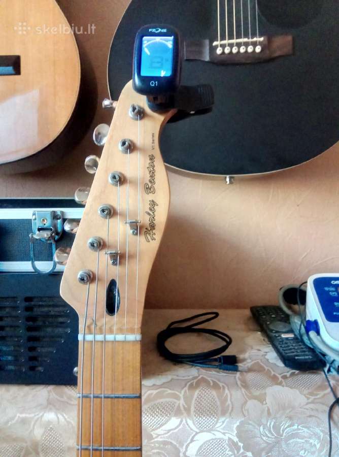 Harley Benton Elektrinė gitara ir priedai - nuotraukos Nr. 4