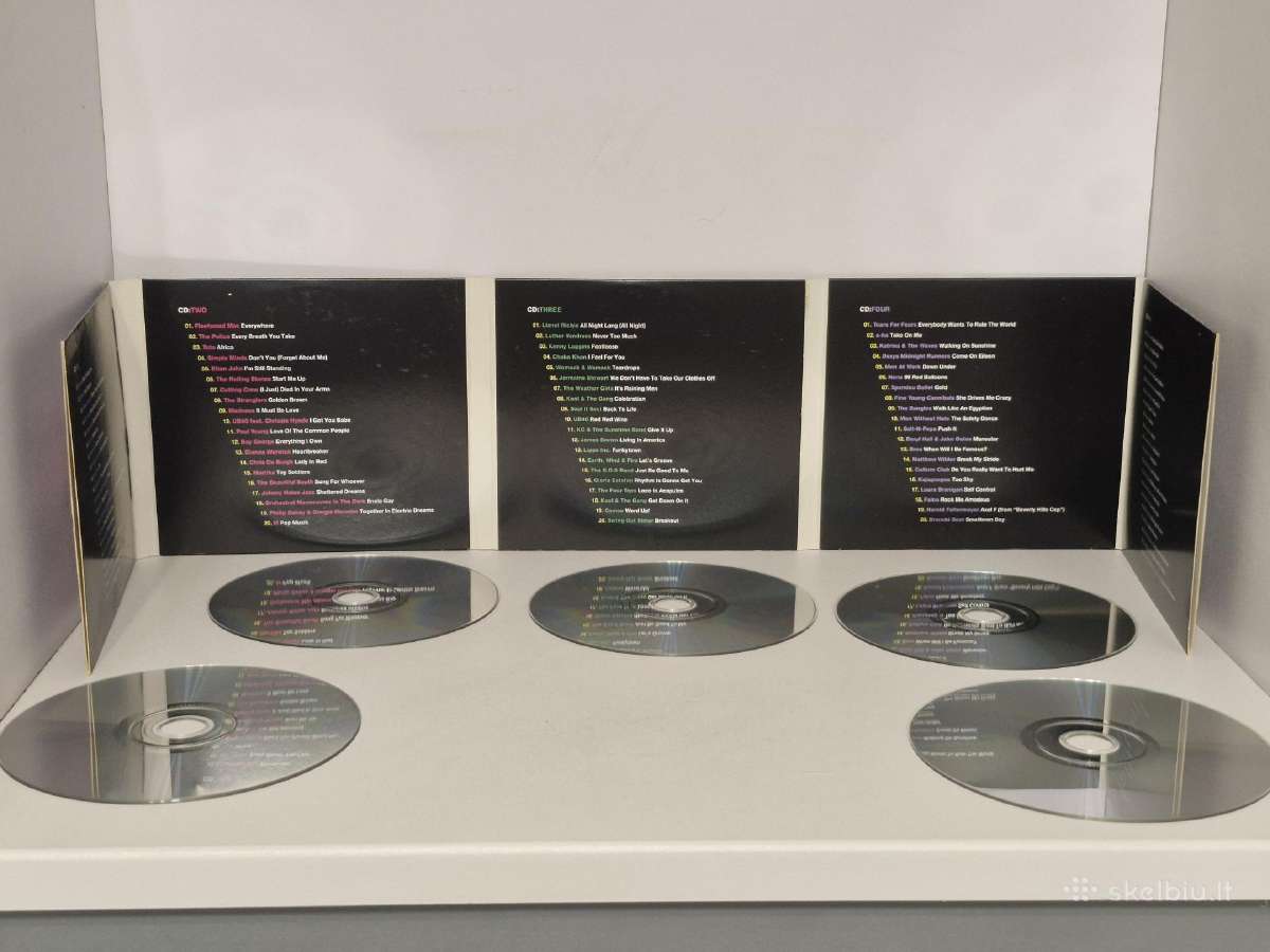 5 Audio CD rinkinys Various – Now 100 Hits 80s - nuotraukos Nr. 4