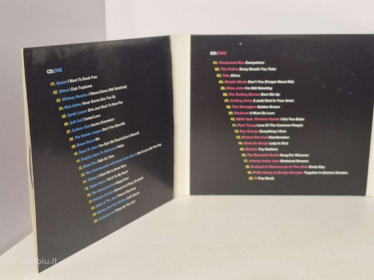 5 Audio CD rinkinys Various – Now 100 Hits 80s - nuotraukos Nr. 10