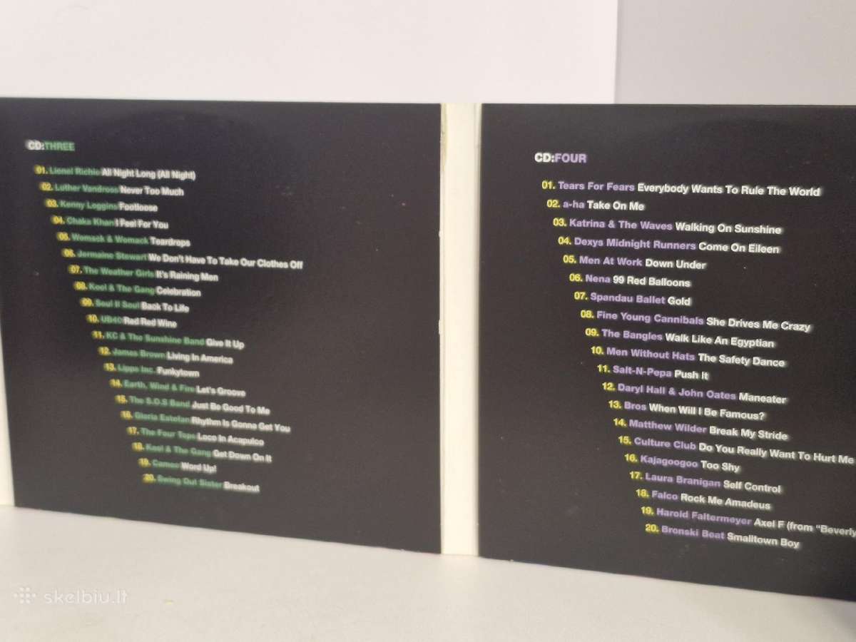 5 Audio CD rinkinys Various – Now 100 Hits 80s - nuotraukos Nr. 11