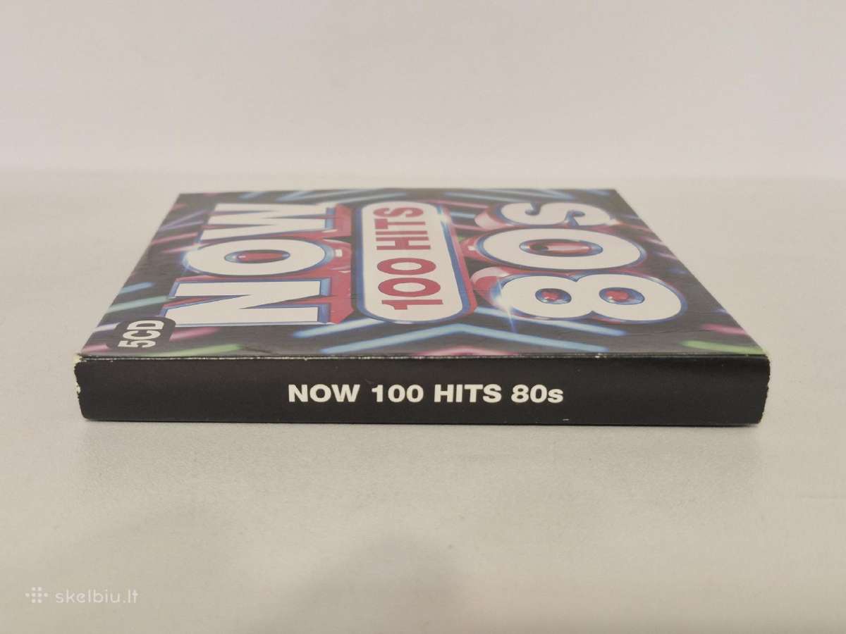 5 Audio CD rinkinys Various – Now 100 Hits 80s - nuotraukos Nr. 14
