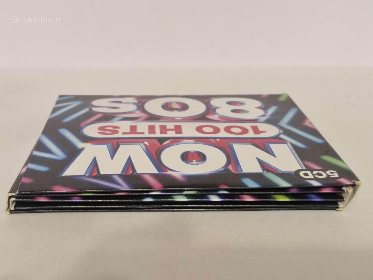 5 Audio CD rinkinys Various – Now 100 Hits 80s - nuotraukos Nr. 15