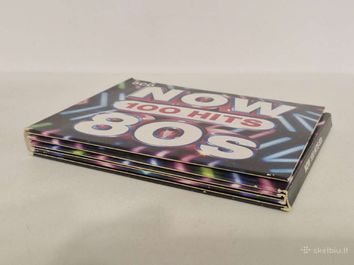 5 Audio CD rinkinys Various – Now 100 Hits 80s - nuotraukos Nr. 16