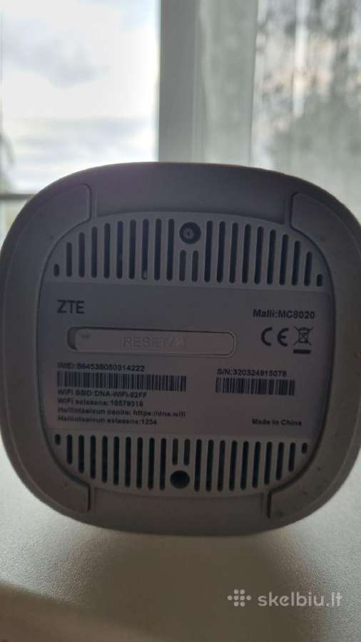 Galingas 5G maršrutizatorius Zte Mc8020 (5G Cpe 3 - nuotraukos Nr. 2