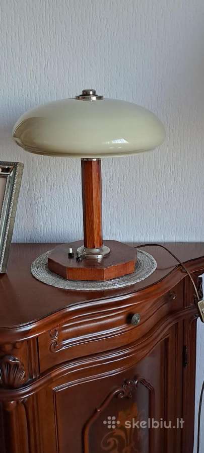 Senovinis Art Deco stiliaus stalinis šviestuvas - nuotraukos Nr. 3