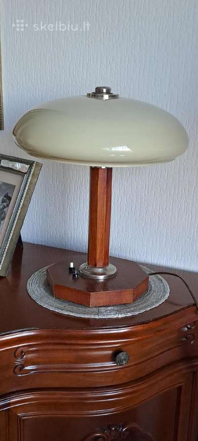 Senovinis Art Deco stiliaus stalinis šviestuvas - nuotraukos Nr. 6