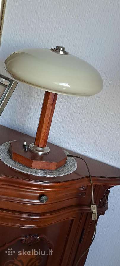 Senovinis Art Deco stiliaus stalinis šviestuvas - nuotraukos Nr. 7
