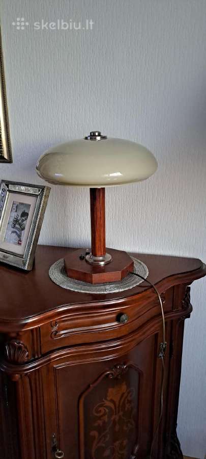 Senovinis Art Deco stiliaus stalinis šviestuvas - nuotraukos Nr. 2