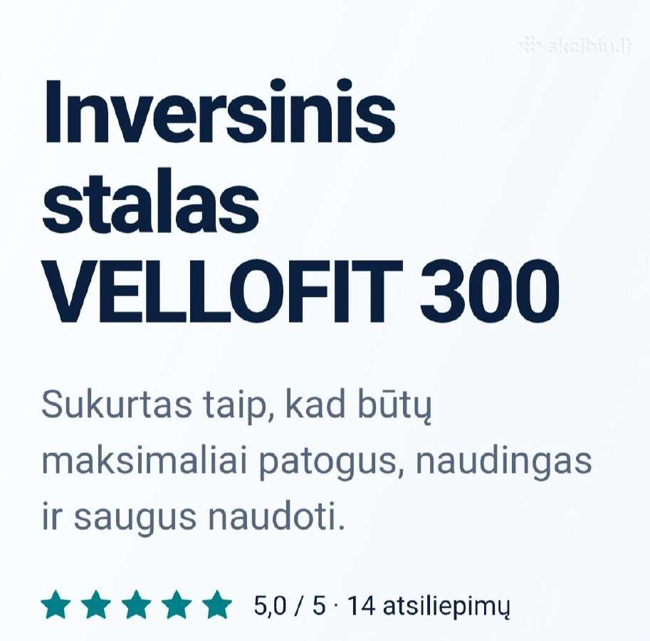 Parduodu inversini stala. - nuotraukos Nr. 3