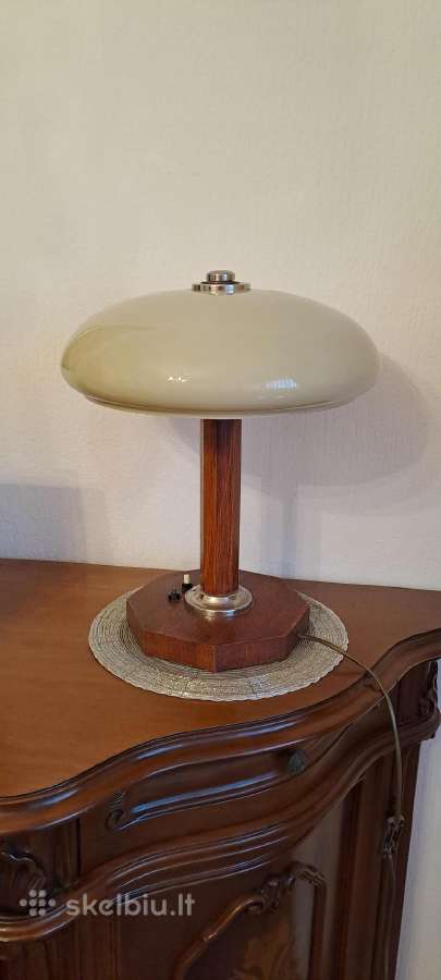 Senovinis Art Deco stiliaus stalinis šviestuvas - nuotraukos Nr. 9