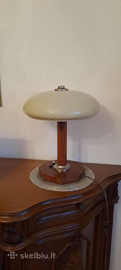 Senovinis Art Deco stiliaus stalinis šviestuvas - nuotraukos Nr. 8