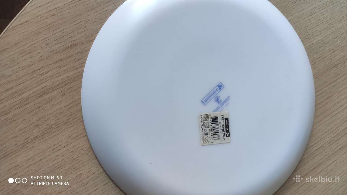 Naujos 6 vnt. Luminarc (Prancūzija) lėkštės 25 cm. - nuotraukos Nr. 2