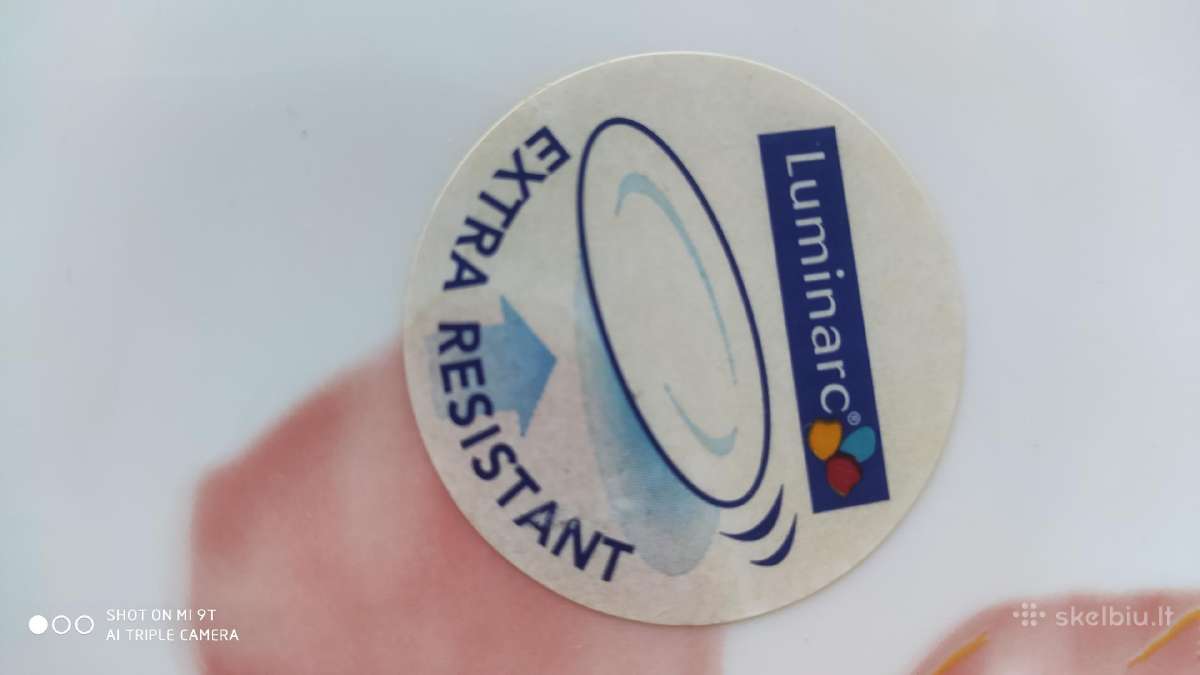 Naujos 6 vnt. Luminarc (Prancūzija) lėkštės 25 cm. - nuotraukos Nr. 5