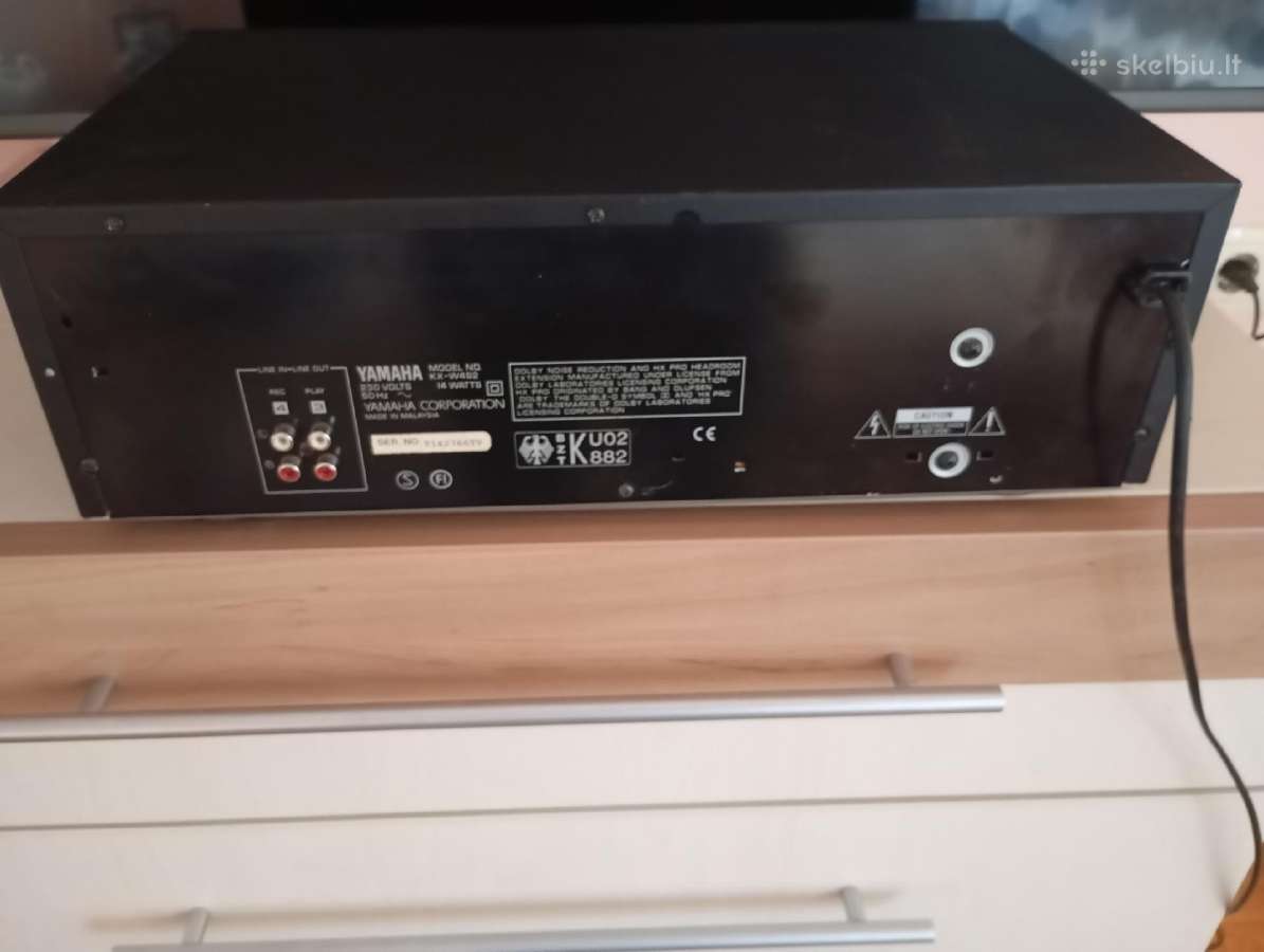 Yamaha kx-w492 - nuotraukos Nr. 10