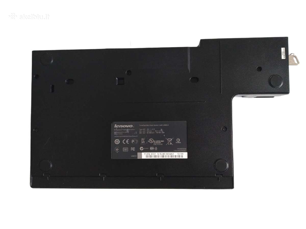 Lenovo Thinkpad 4337 Docking Station - nuotraukos Nr. 10