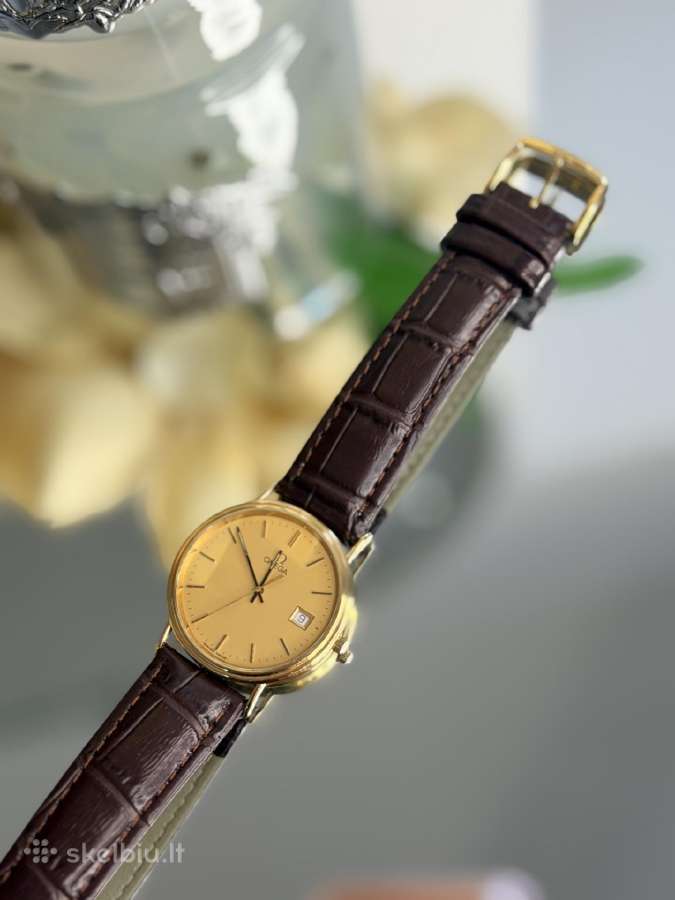 Originalus Auks laikrodi 750 Omega su 583apyranke - nuotraukos Nr. 7