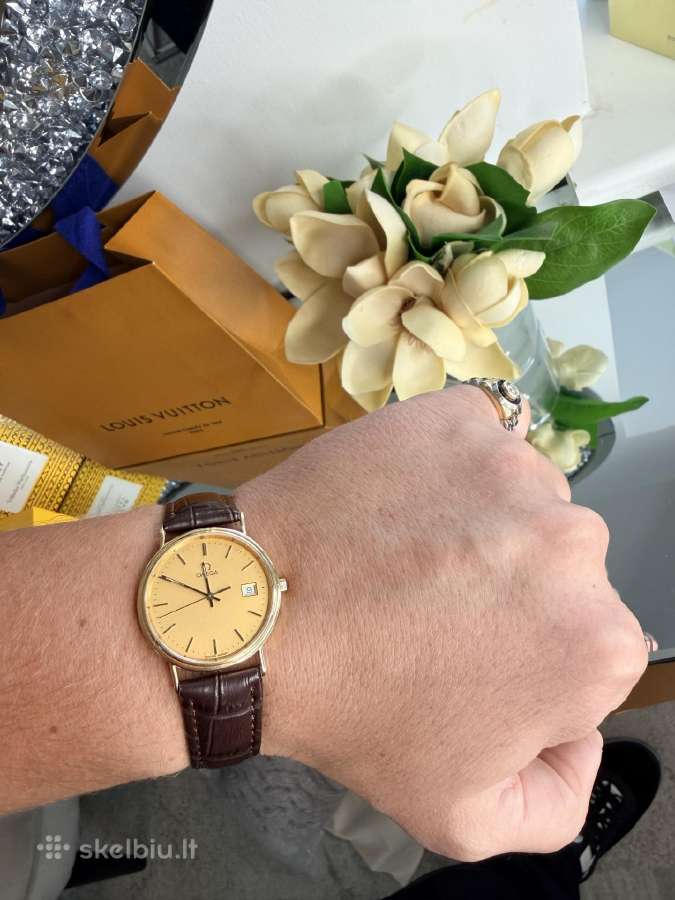 Originalus Auks laikrodi 750 Omega su 583apyranke - nuotraukos Nr. 8