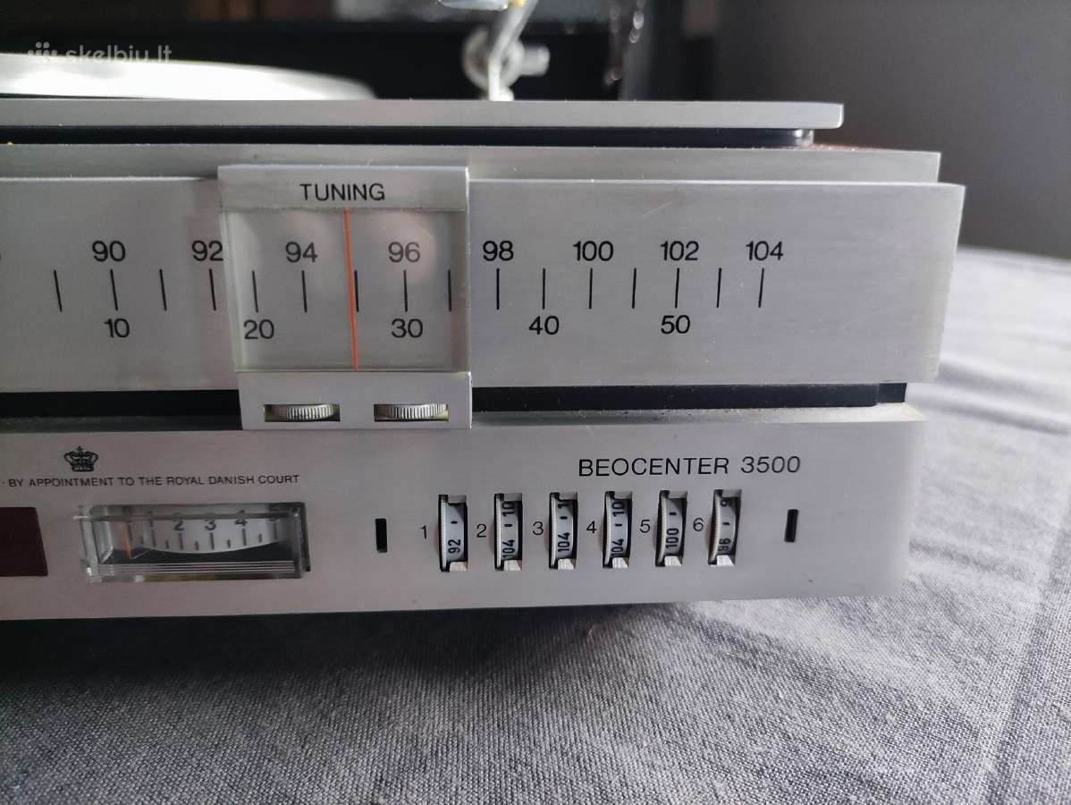 Bang & Olufsen Beocenter 3500 - nuotraukos Nr. 8