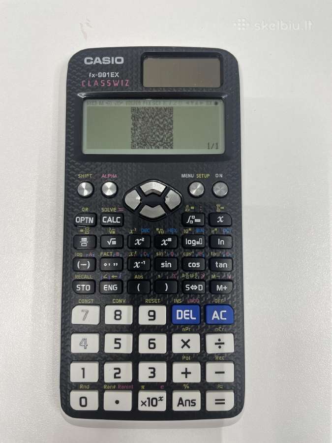Originalus Casio Fx-991ex skaičiuotuvas - nuotraukos Nr. 4