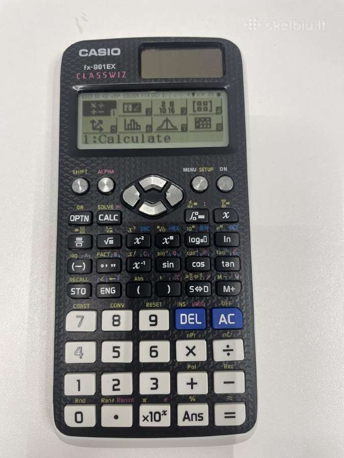 Originalus Casio Fx-991ex skaičiuotuvas - nuotraukos Nr. 5