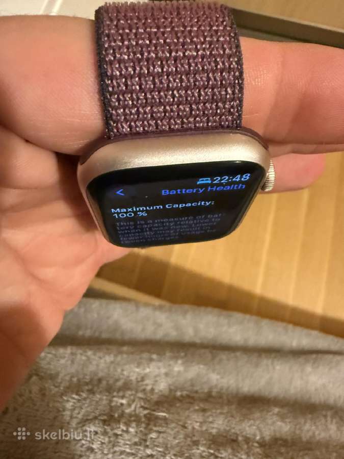 Apple watch 9 45mm aluminium pink - nuotraukos Nr. 2