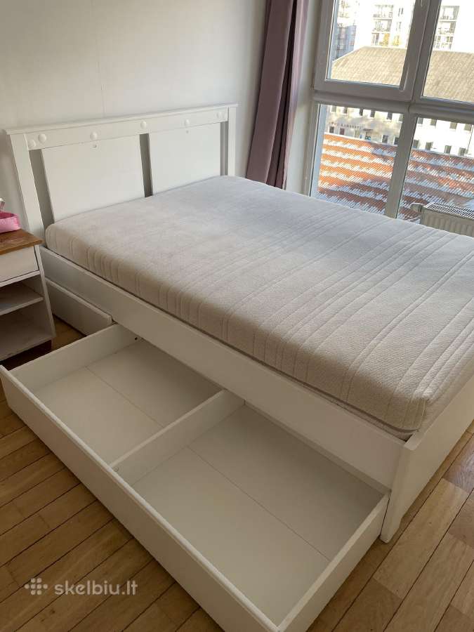 Ikea baldų komplektas + Lonas čiužinys - nuotraukos Nr. 2