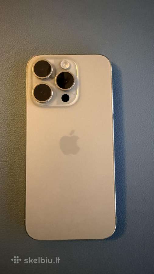 iPhone 15 Pro 128gb (Idealios būklės, 10/10) - nuotraukos Nr. 2