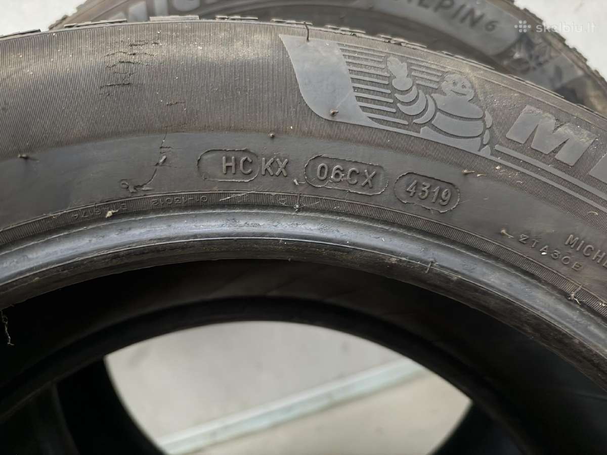 Michelin Alpin 6 žieminės padangos – 215/60 R17 - nuotraukos Nr. 4