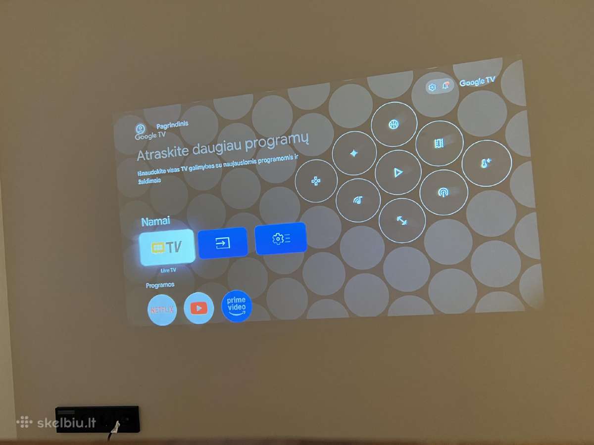 Xiaomi Smart Projector L1 Pro“ projektorius - nuotraukos Nr. 3