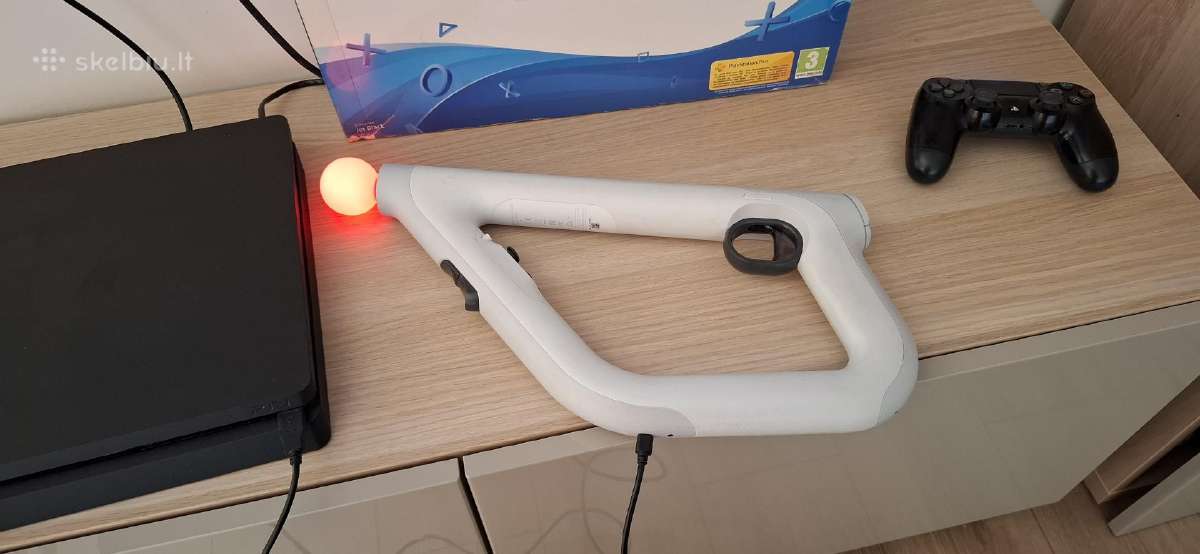 Playstation 4 slim + vr rinkinys + 9 žaidimai - nuotraukos Nr. 6