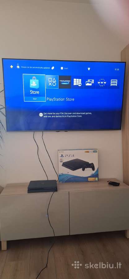Playstation 4 slim + vr rinkinys + 9 žaidimai - nuotraukos Nr. 8