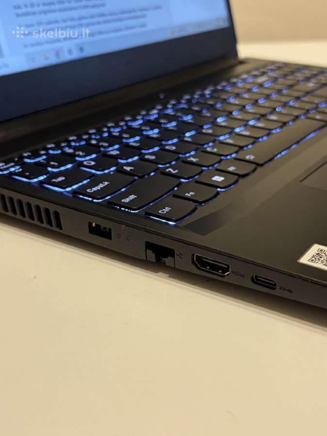 Lenovo Ideapad Gaming 3 15ihu6 - nuotraukos Nr. 4