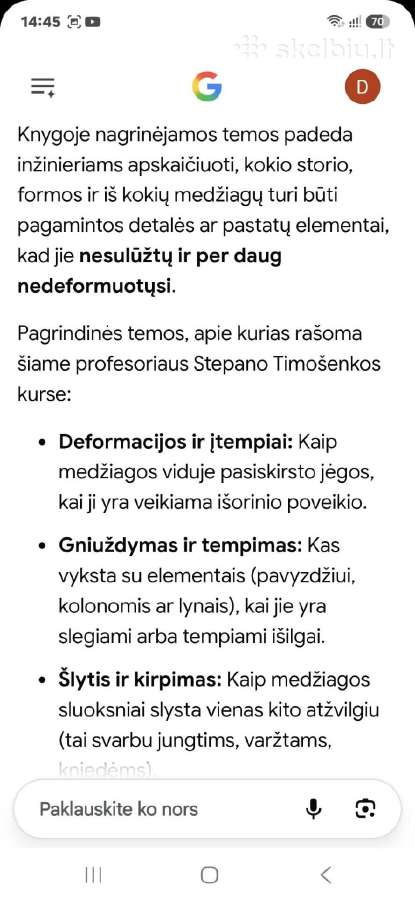 Medžiagų pasipriešinimo kursas - nuotraukos Nr. 6