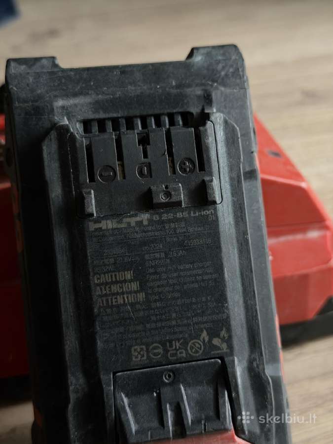 „Hilti Te 4-22“ perforatorius ir suktukas - nuotraukos Nr. 6