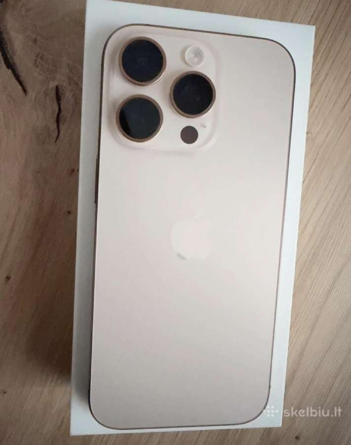 Apple iPhone 16 Pro 512 GB- Desert Titanium - nuotraukos Nr. 7